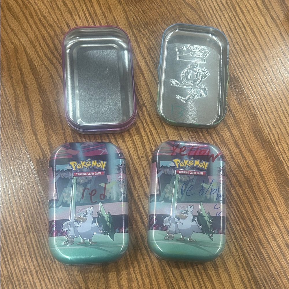 Trading Card Game Tin - Multicolor